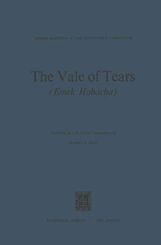 The Vale of Tears (Emek Habacha)