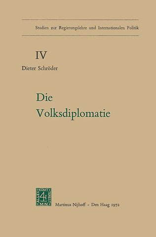 Die Volksdiplomatie