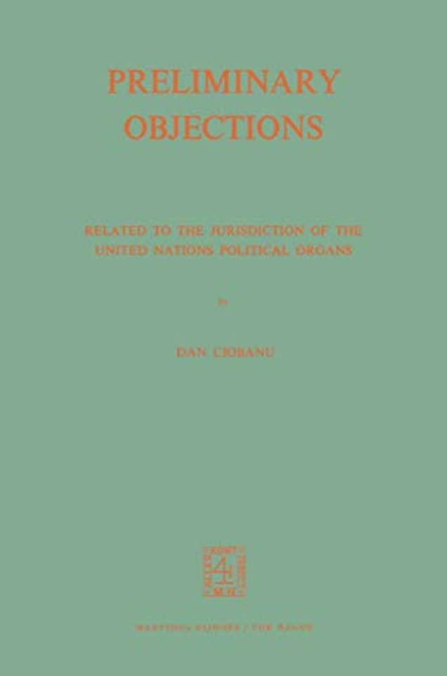 Preliminary Objections