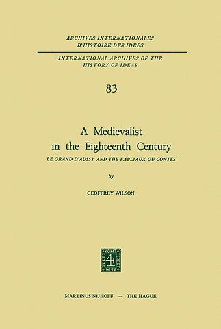 A Medievalist in the Eighteenth Century