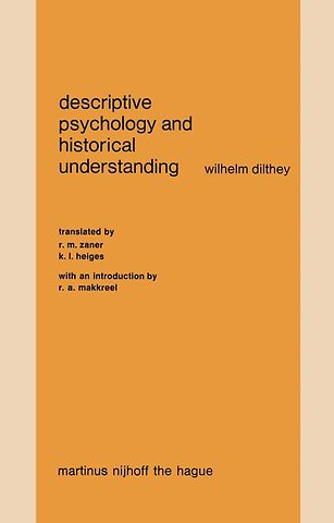 Descriptive Psychology and Historical Understanding