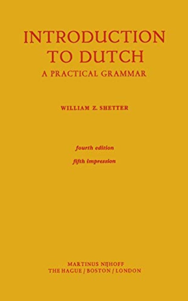 Introduction to Dutch