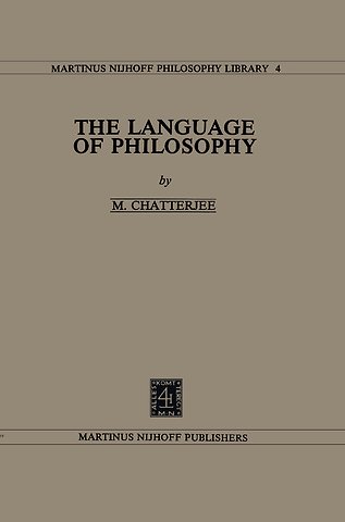 The Language of Philosophy