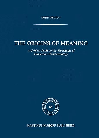 The Origins of Meaning