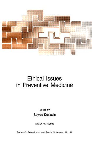 Ethical Issues in Preventive Medicine
