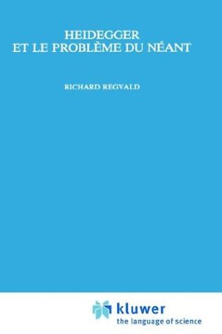 Heidegger et la problème du néant