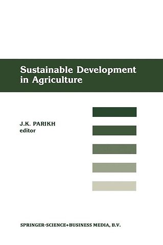 Sustainable Development of Agriculture