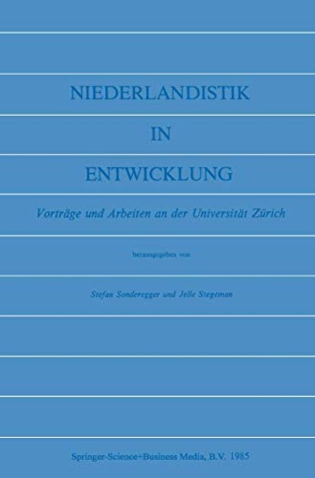 Niederlandistik in Entwicklung