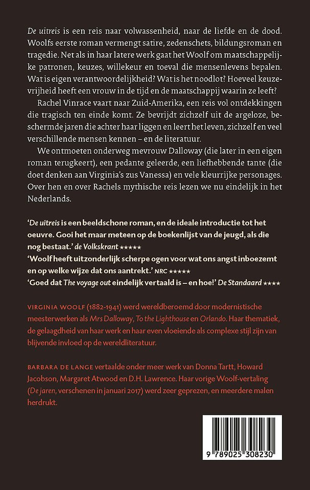 De uitreis
