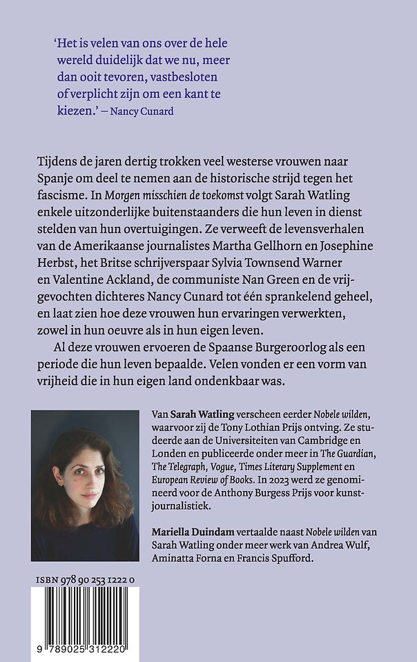 Morgen misschien de toekomst