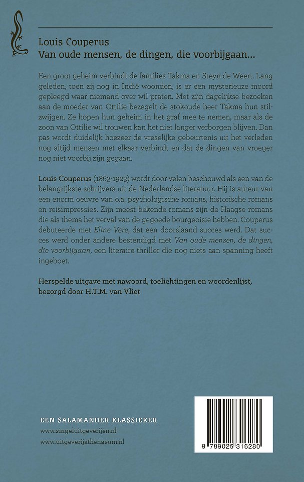 Van oude mensen, de dingen, die voorbijgaan