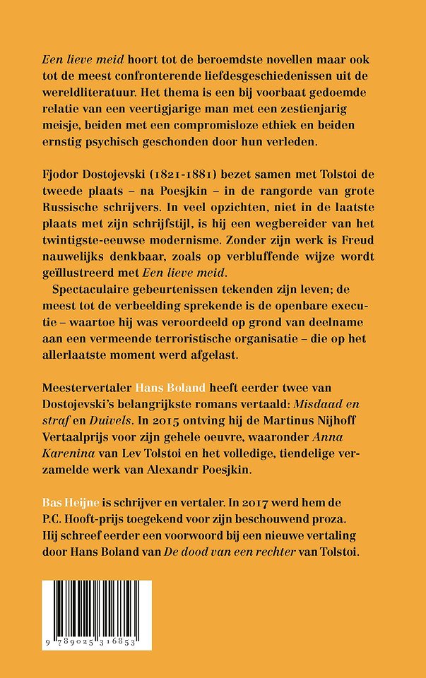Een lieve meid
