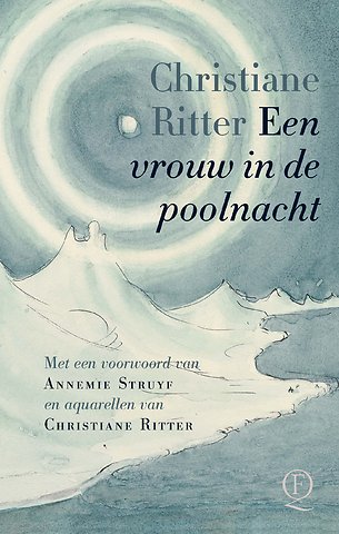 Een vrouw in de poolnacht