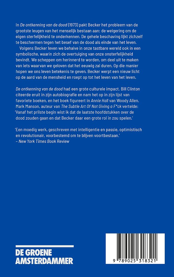 De ontkenning van de dood