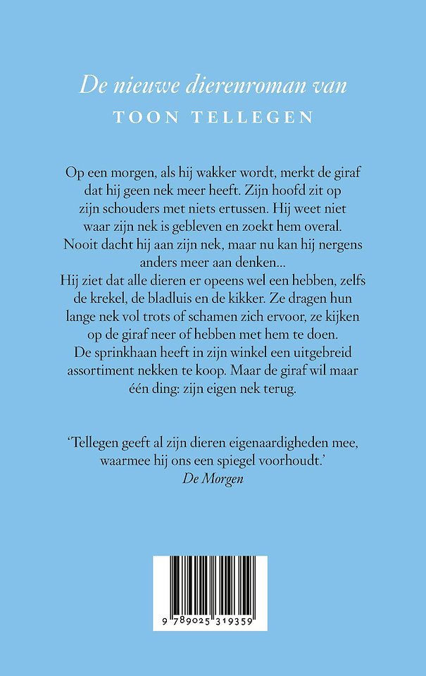 De trots van de giraf