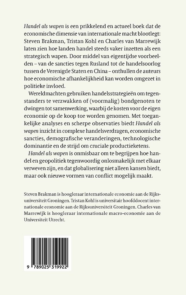 Handel als wapen