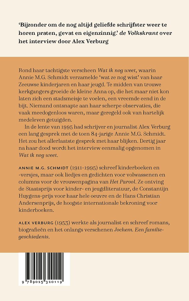 Wat ik nog weet