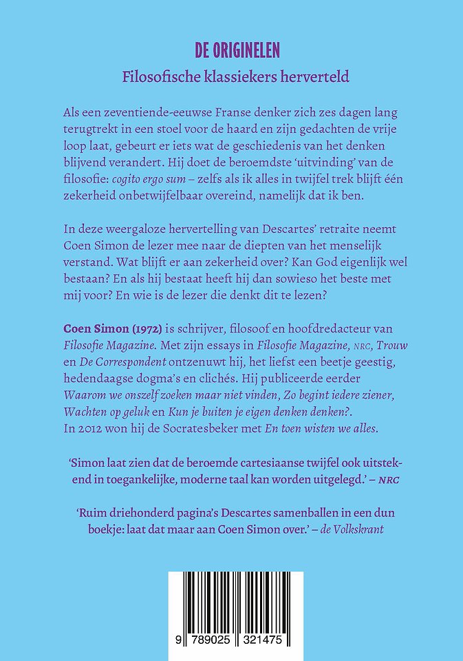 Ik denk dat ik ben