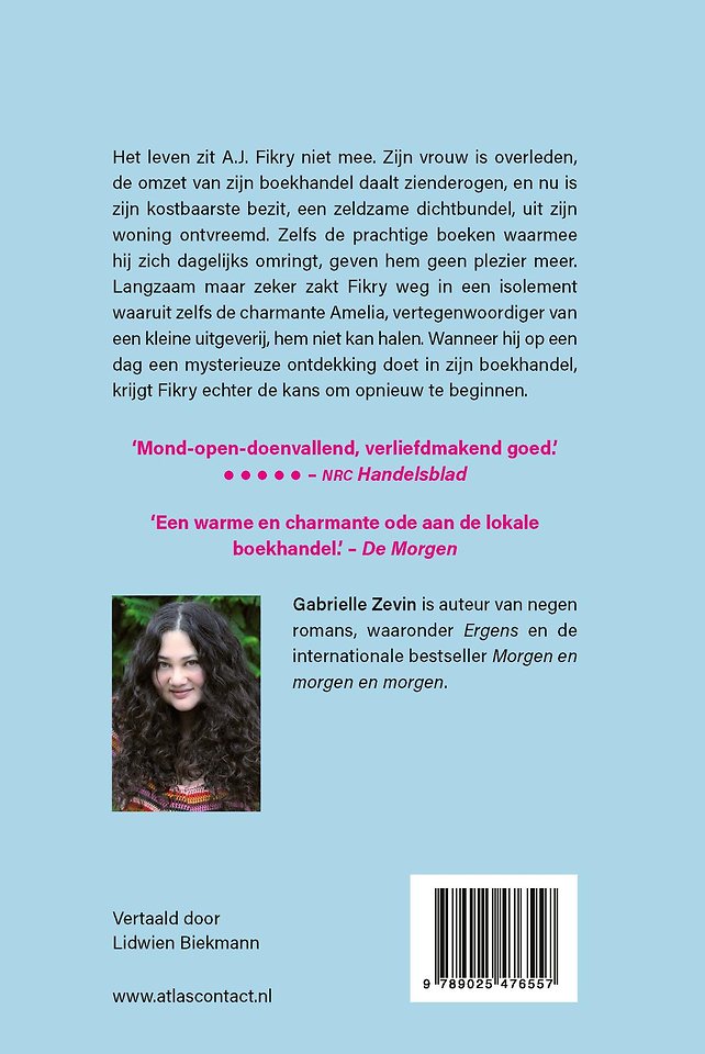 De verzamelde levens van A.J. Fikry, boekhandelaar