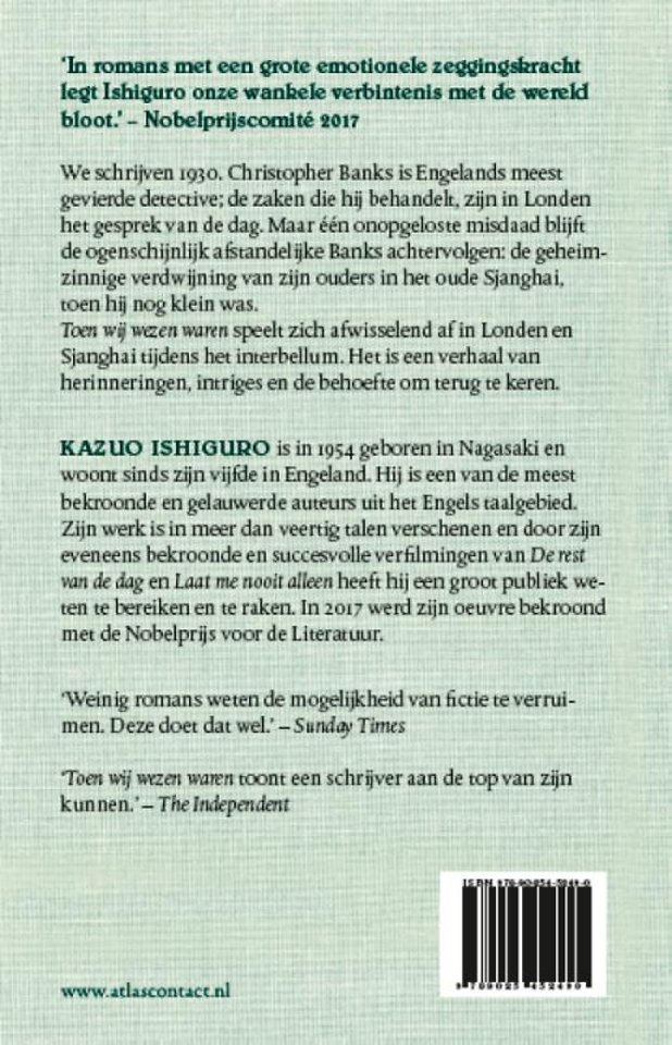 Toen wij wezen waren