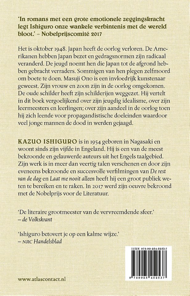 Een kunstenaar van het vlietende leven