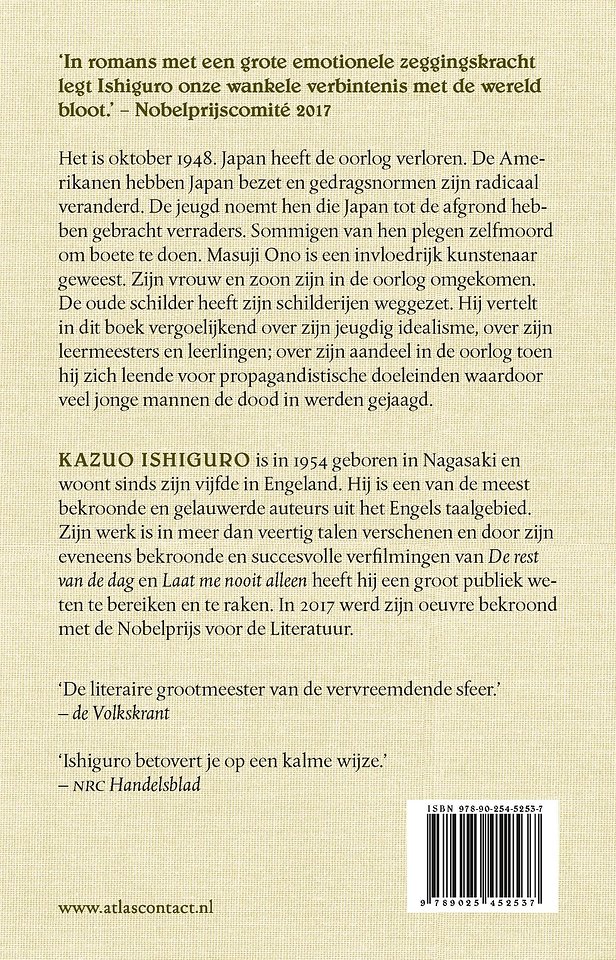 Een kunstenaar van het vlietende leven