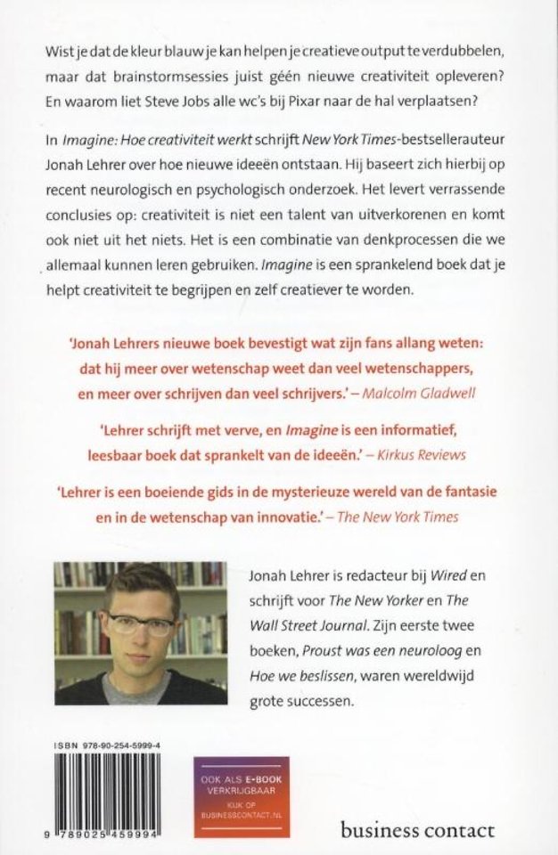 Imagine: hoe creativiteit werkt