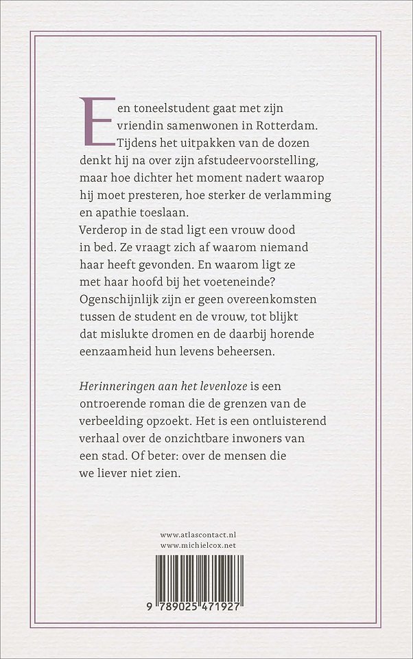 Herinneringen aan het levenloze