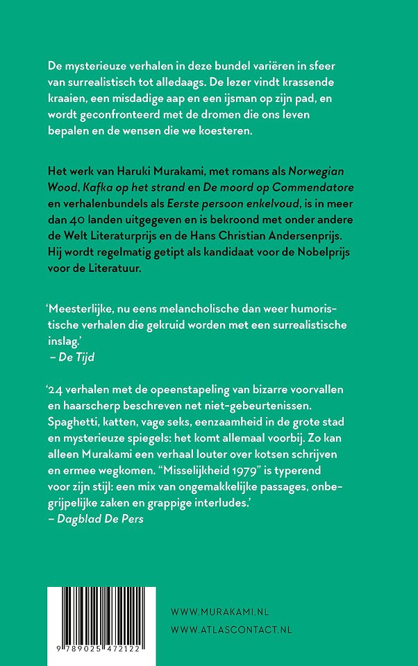 Blinde wilg, slapende vrouw