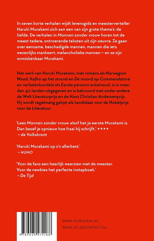 Mannen zonder vrouw