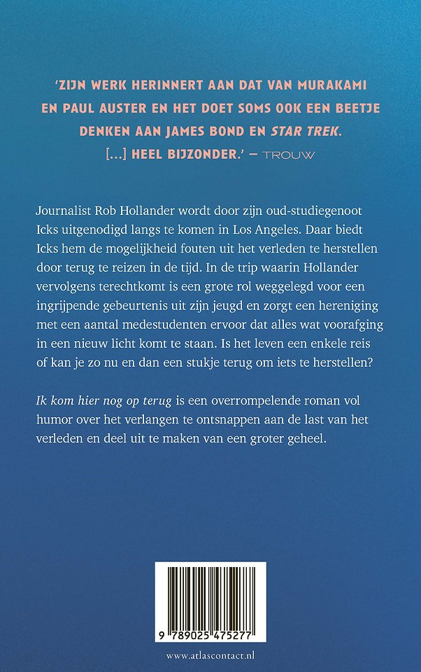 Ik kom hier nog op terug