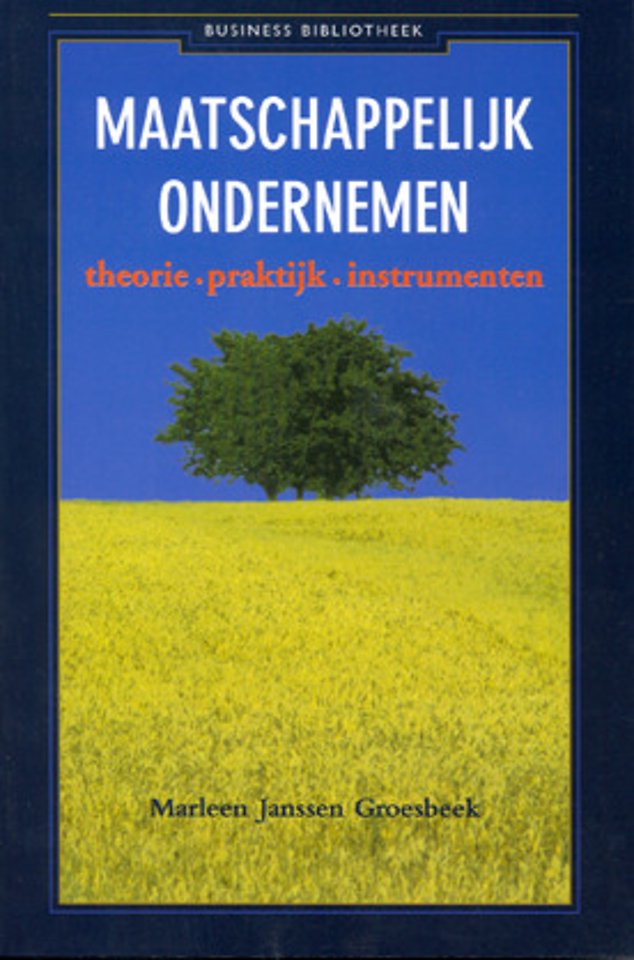 Maatschappelijk ondernemen Maatschappelijk ondernemen