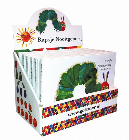 Rupsje Nooitgenoeg mini display 12 ex