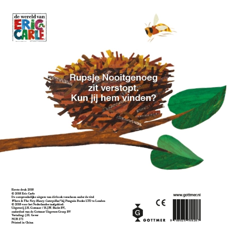 Waar is Rupsje Nooitgenoeg?