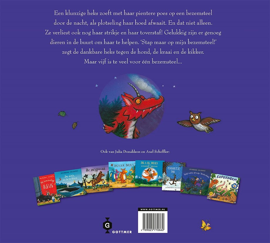 Stap maar op mijn bezemsteel