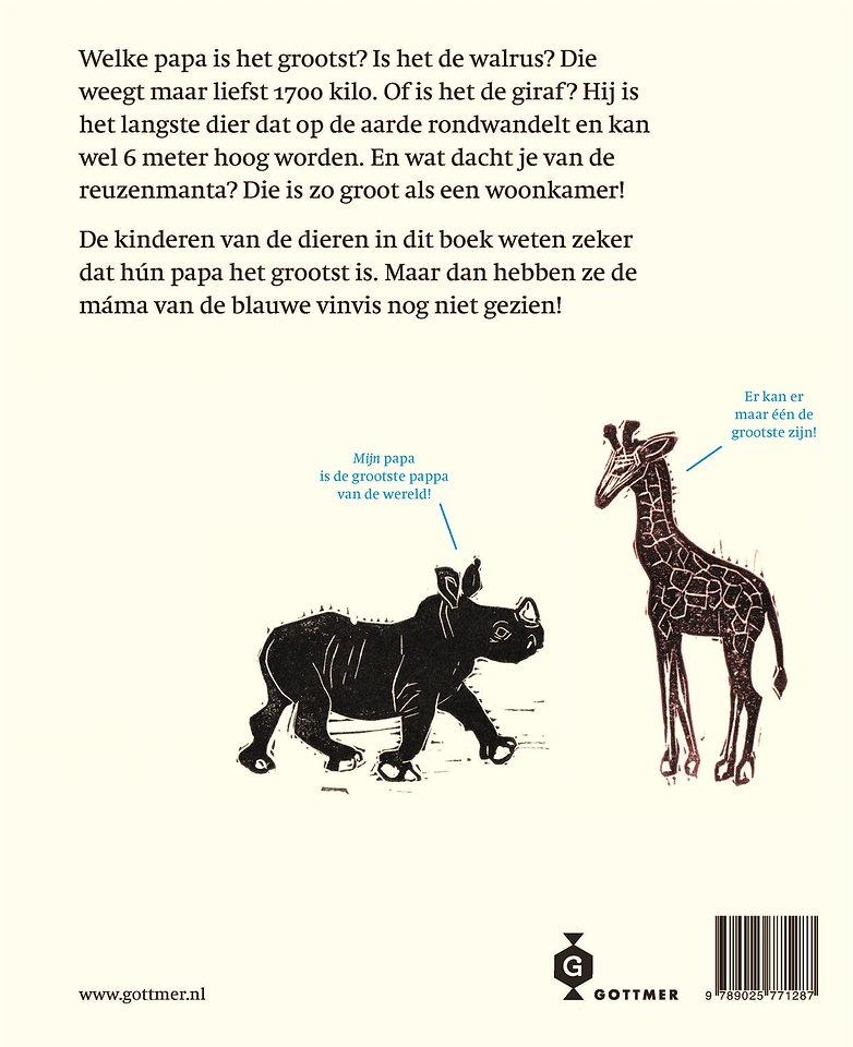 Mijn papa is het grootst