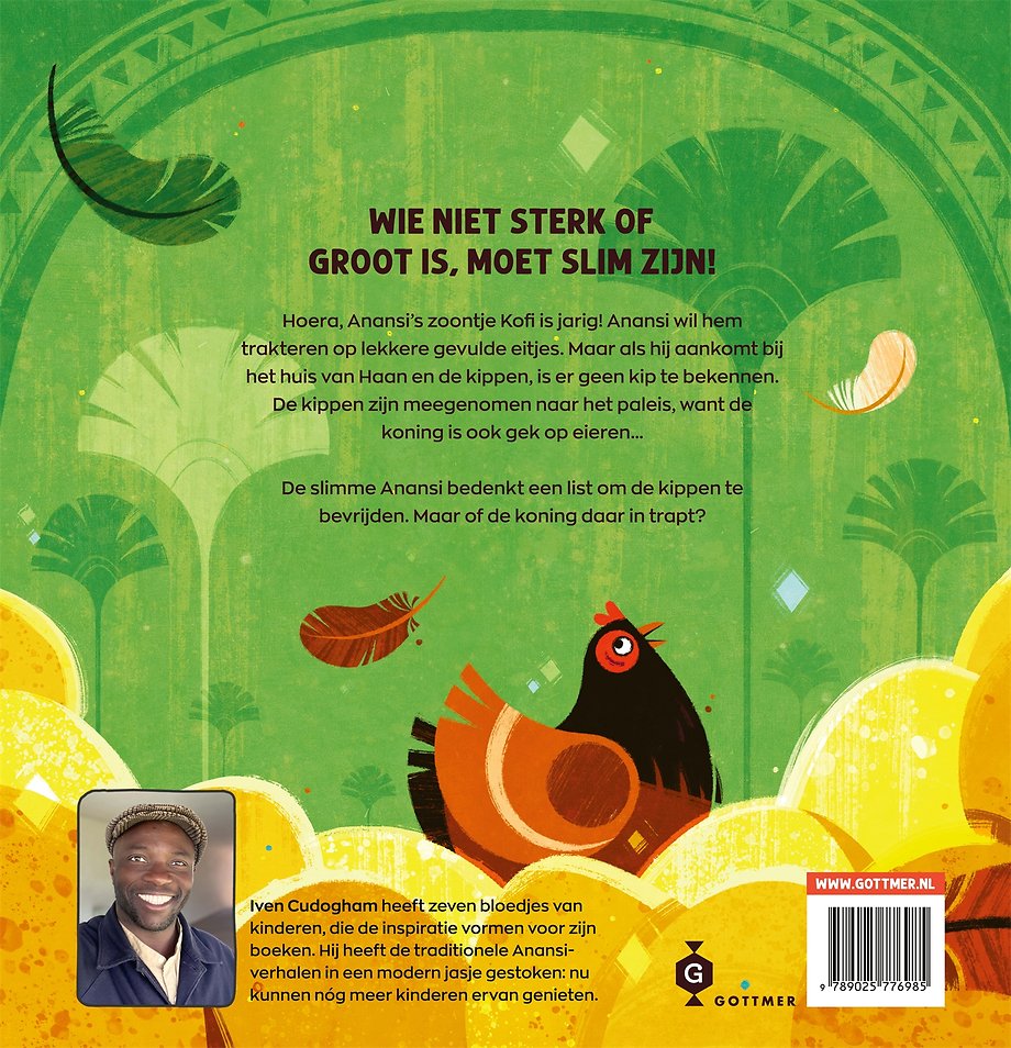 Anansi de spin en de eieren voor de koning