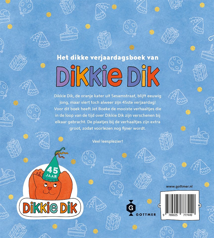 Het dikke verjaardagsboek van Dikkie Dik