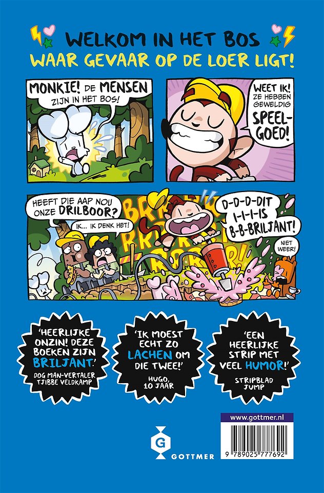 Bunnie vs Monkie en de mens-invasie!