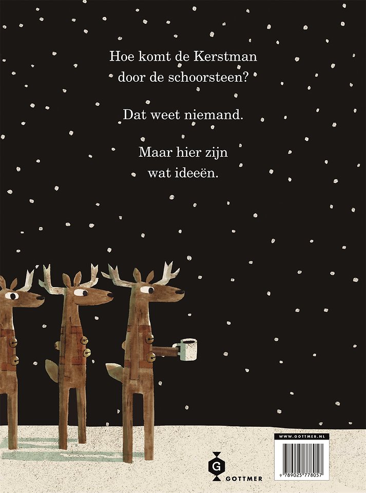 Hoe komt de Kerstman door de schoorsteen?