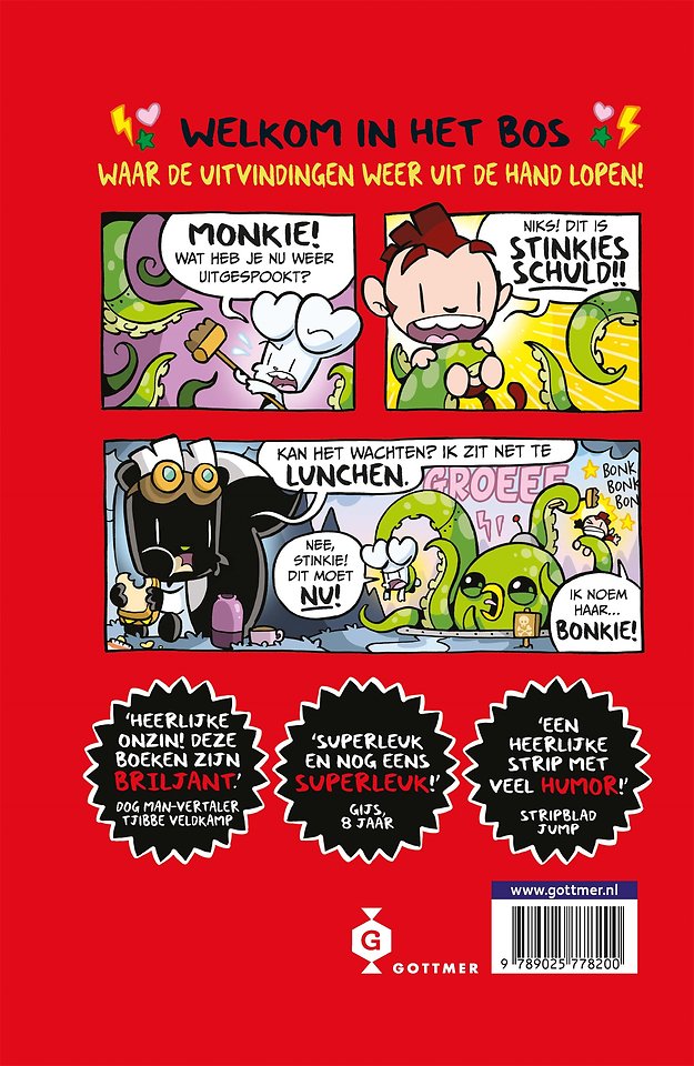 Bunnie vs Monkie en het doemgenootschap!