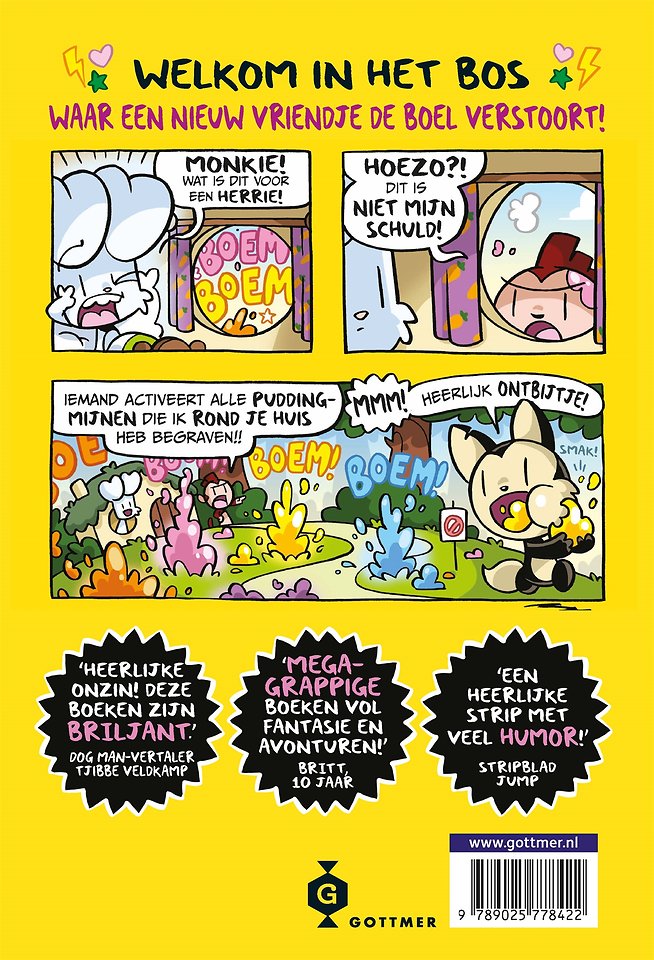 Bunnie vs Monkie en de supersonische maki!
