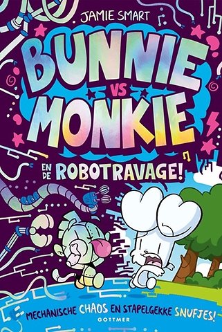 Bunnie vs Monkie en de robotravage
