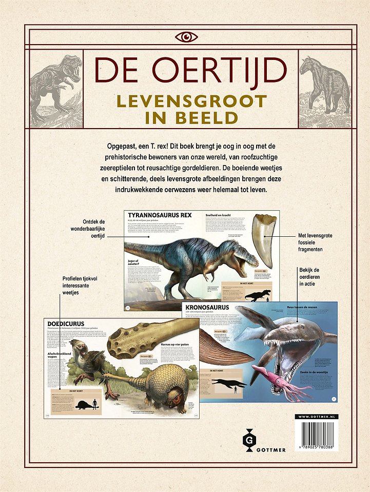 De oertijd levensgroot in beeld