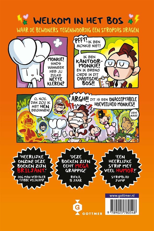 Bunnie vs Monkie en de doorgedraaide dimensies!
