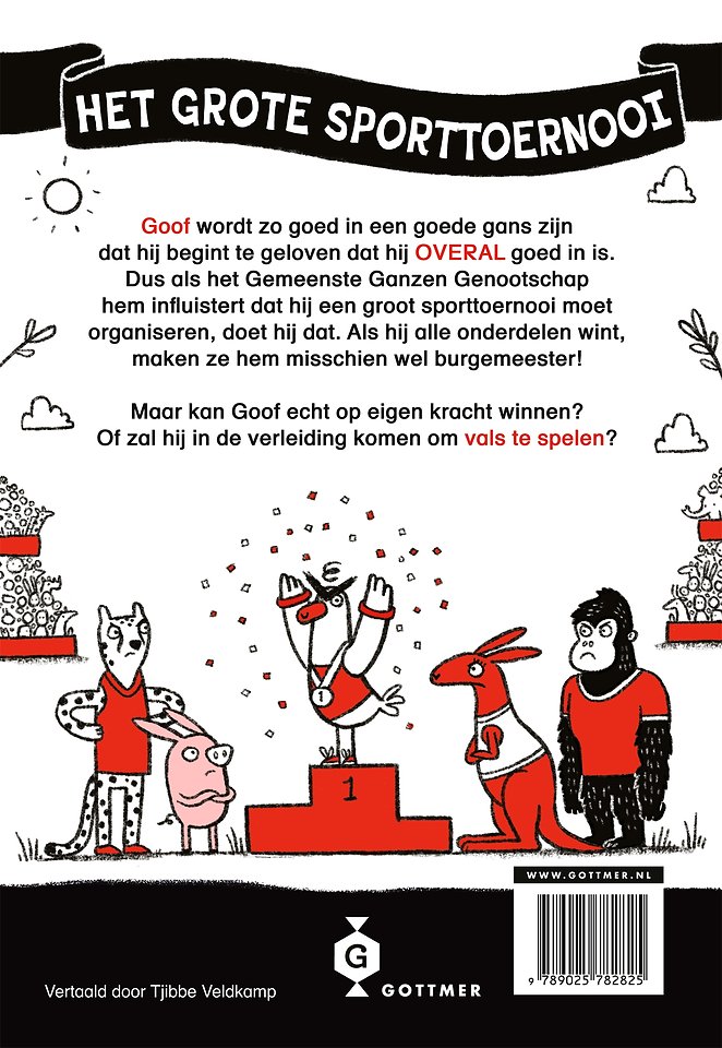 Goof gaat voor goud