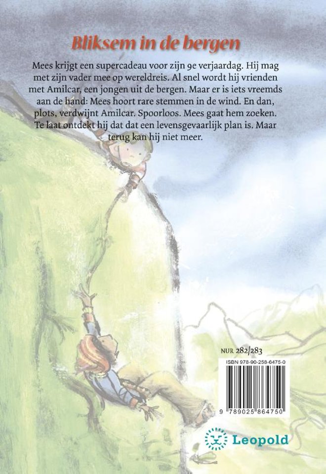 Bliksem in de bergen