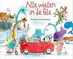 Alle wielen in de file