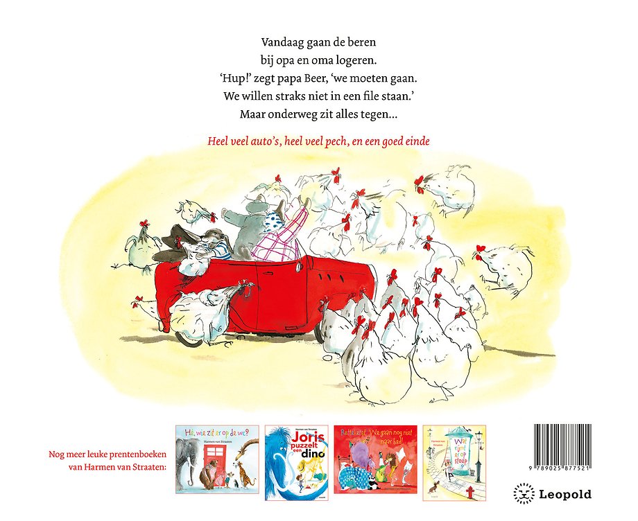 Alle wielen in de file