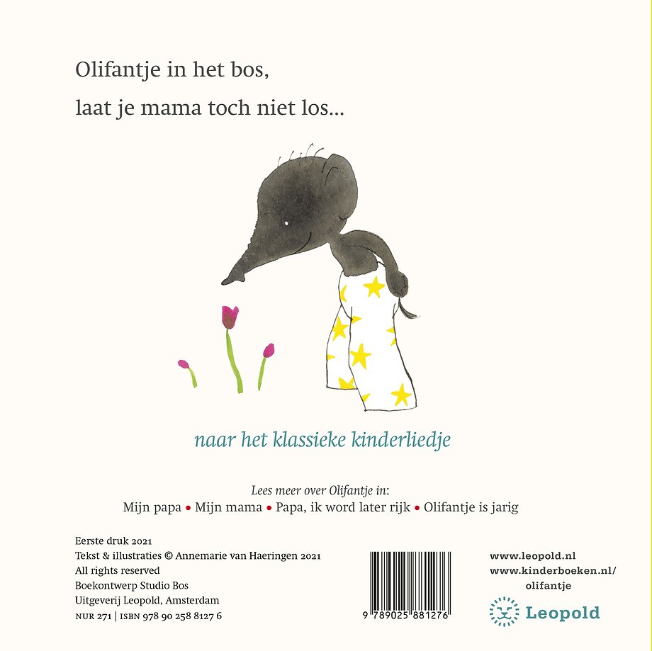 Olifantje in het bos